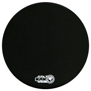 Podkładka pod mysz antybakteryjna tworzywo kauczuk czarna 22x22 5 mm