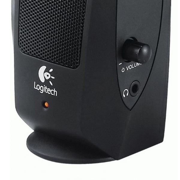 Logitech głośniki S120 2.0 44W czarne regulacja głośności przenośne 80Hz 20KHz - obrazek 3