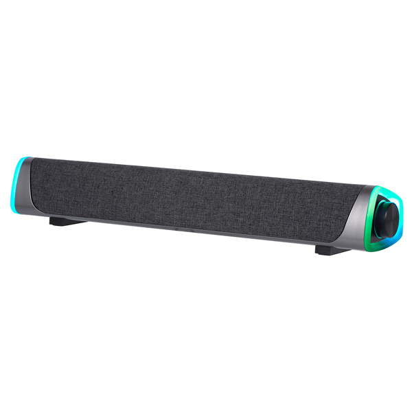 Marvo Soundbar SG 014BT 2.0 6W czarne regulacja głośności do gry 35 mm jack USB 250Hz 20kHz podświetlenie