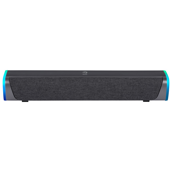 Marvo Soundbar SG 014BT 2.0 6W czarne regulacja głośności do gry 35 mm jack USB 250Hz 20kHz podświetlenie - obrazek 2