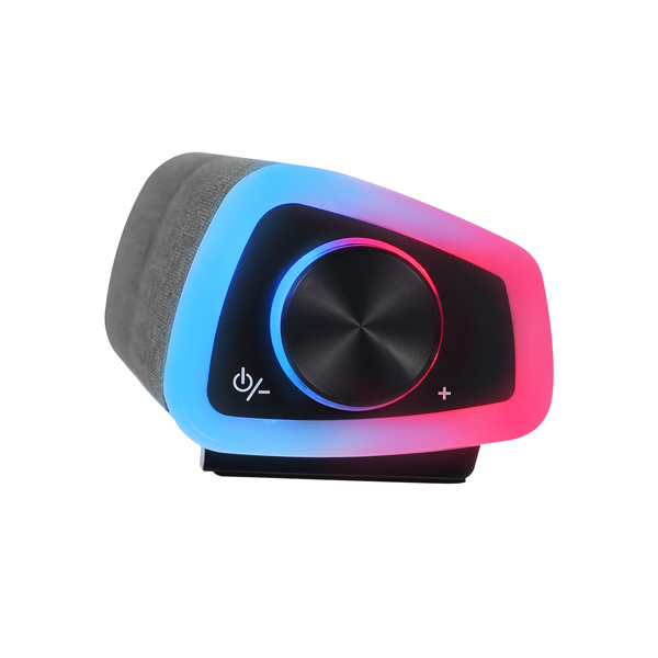 Marvo Soundbar SG 014BT 2.0 6W czarne regulacja głośności do gry 35 mm jack USB 250Hz 20kHz podświetlenie - obrazek 4