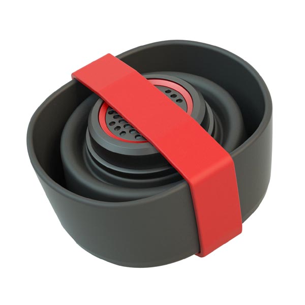 YZSY Głośnik bluetooth SALI 1.0 3W czarny regulacja głośności składany wodoodporny - obrazek 2