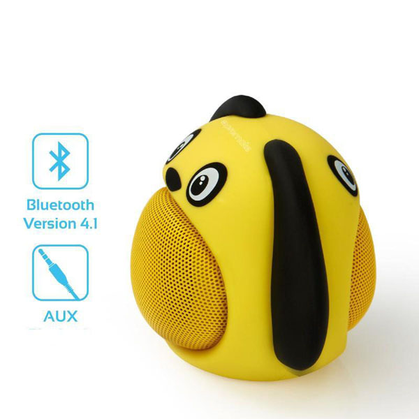 Promate Głośnik bluetooth Snoopy Li Ion 1.0 3W żołty dla dzieci - obrazek 3