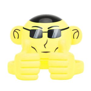 Promate Głośnik bluetooth Ape Li Ion 1.0 3W żołty dla dzieci uchwyt na telefon