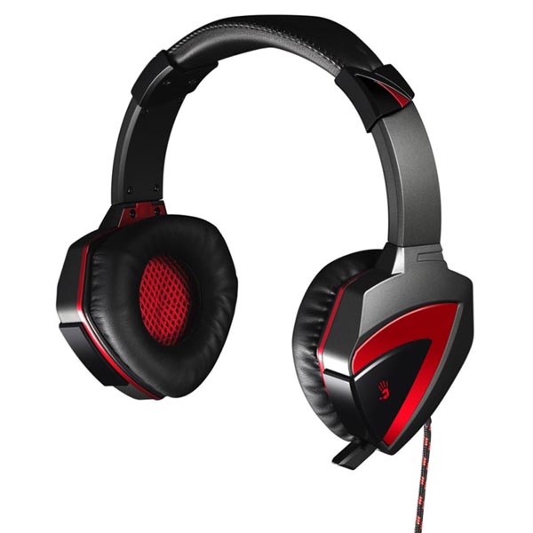 A4Tech G501 słuchawki z mikrofonem regulacja głośności czarna 7.1 virtual słuchawki USB - obrazek 6