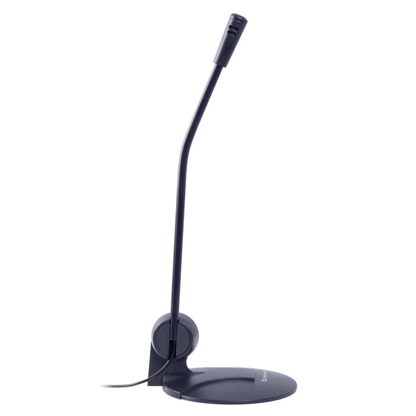 Defender komputerowy mikrofon MIC 117 bez regulacji głośności czarny na biurkowy - obrazek 2