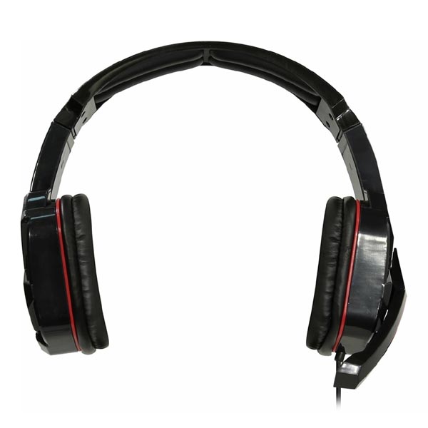 Defender Warhead G 260 słuchawki z mikrofonem regulacja głośności czarno czerwona słuchawki 2x 3.5 mm jack - obrazek 2