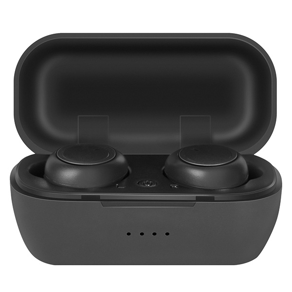 Defender Twins 638 słuchawki z mikrofonem bez regulacji głośności na przewodzie czarna douszne BT 5.0 TWS etui z ładowarką - obrazek 3