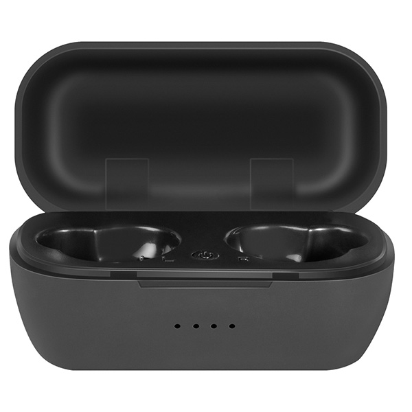 Defender Twins 638 słuchawki z mikrofonem bez regulacji głośności na przewodzie czarna douszne BT 5.0 TWS etui z ładowarką - obrazek 4