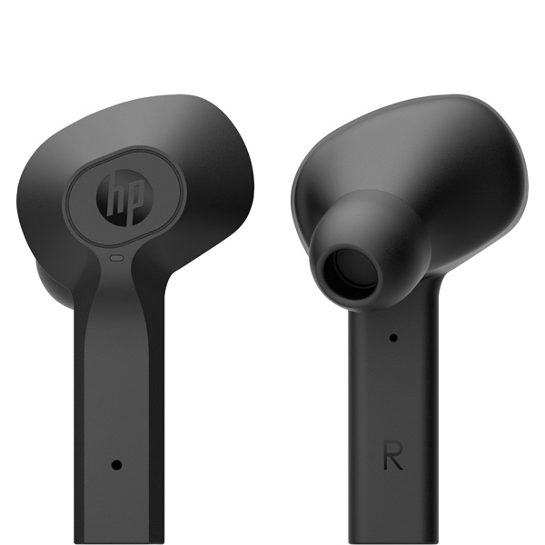HP Wireless Earbuds G2 mikrofon zmiana utworu czarna 2.0 etui z ładowarką sport typ Pop Up funkce - obrazek 2