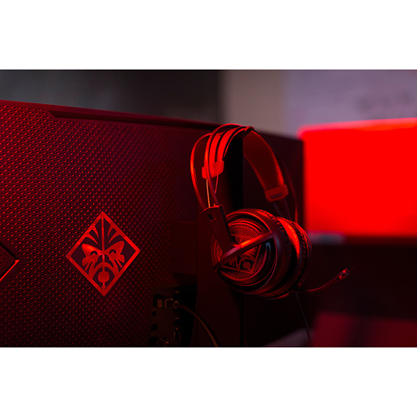 HP Mindframe Prime OMEN słuchawki z mikrofonem regulacja głośności czarna 7.1 virtual technologia pasywnego chłodzenia do - obrazek 8