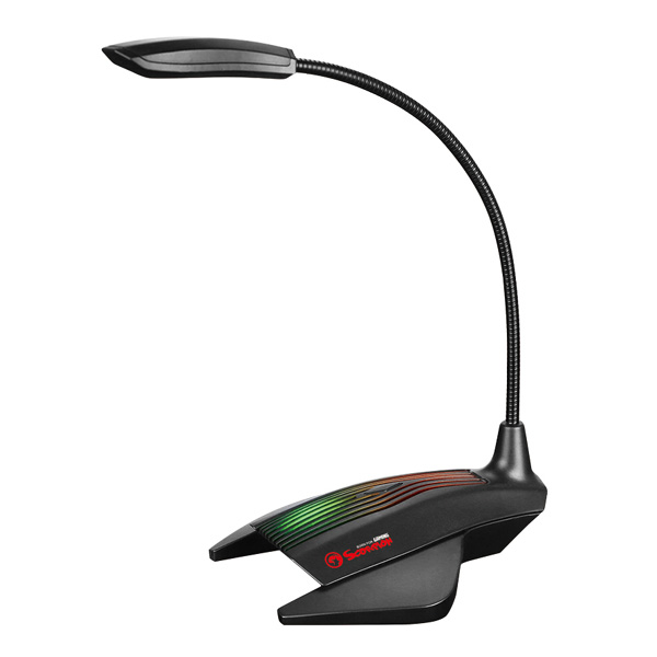 Marvo do gry mikrofon MIC 01 bez regulacji głośności czarny Podświetlany RGB - obrazek 2