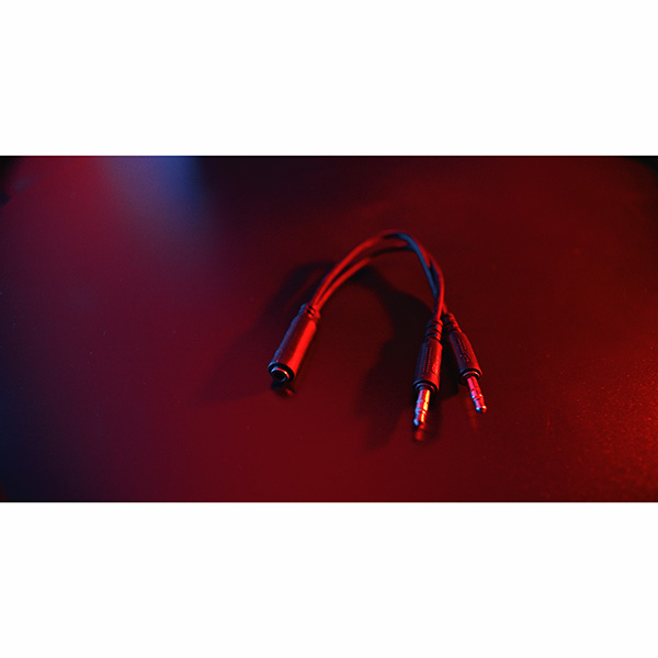 Marvo HG8929 słuchawki z mikrofonem czarna podświetlona 3.5 mm jack + rozdvojka + USB - obrazek 14