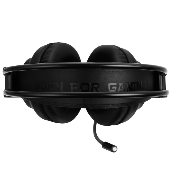 Marvo HG8935 słuchawki z mikrofonem regulacja głośności czarna podświetlona USB - obrazek 7