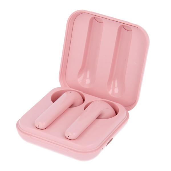 Swissten TWS Flypods zestaw głośnomowiący rożowa 2.0 bluetooth - obrazek 5