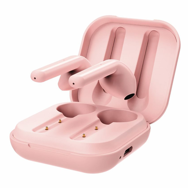 Swissten TWS Flypods zestaw głośnomowiący rożowa 2.0 bluetooth - obrazek 7