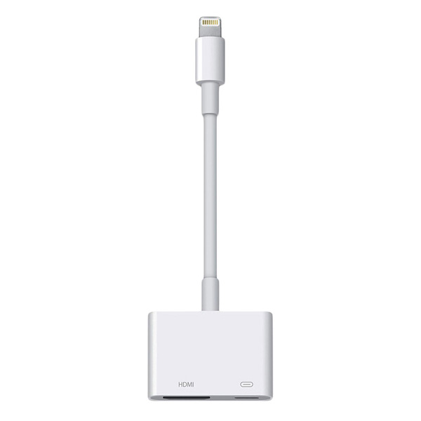 Redukcja Apple 3 port MD826ZM A biała 16.1 Apple Lightning M Lightning F 1x HDMI - obrazek 2