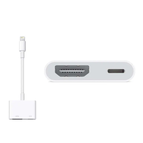 Redukcja Apple 3 port MD826ZM A biała 16.1 Apple Lightning M Lightning F 1x HDMI - obrazek 5