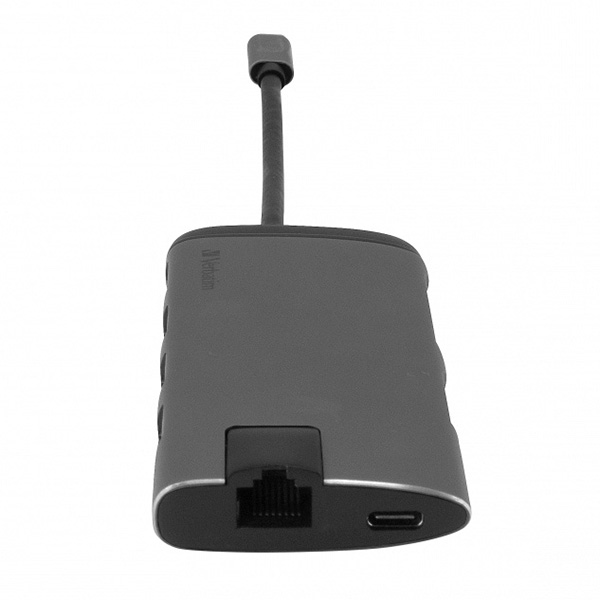 USB 3.1 hub 6 port 49142 szara długość przewodu 15cm Verbatim 1x USB C USB A HDMI - obrazek 5