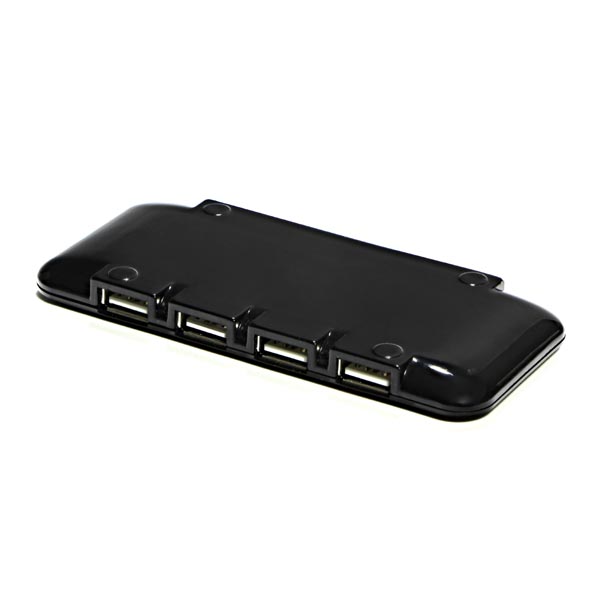 USB 2.0 hub 7 port 039 czarna - obrazek 2