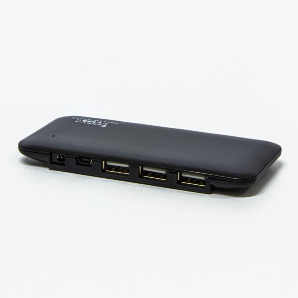 USB 2.0 hub 7 port 039 czarna - obrazek 4