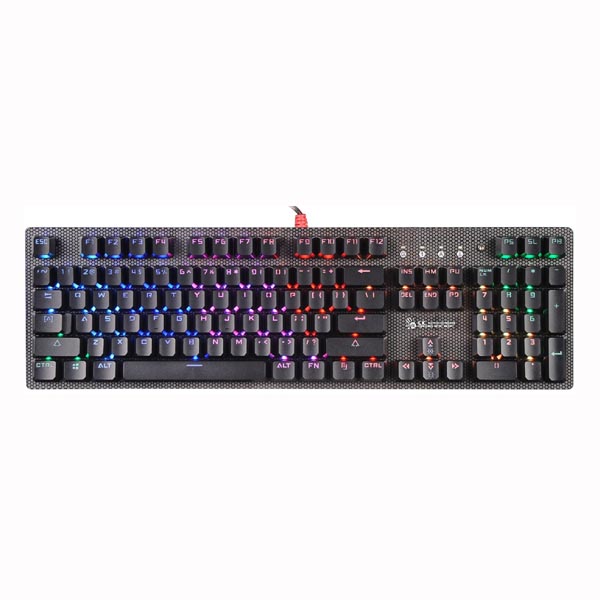 A4Tech Bloody B810R klawiatura CZ do gry podświetlona rodzaj przewodowa USB czarna mechaniczna