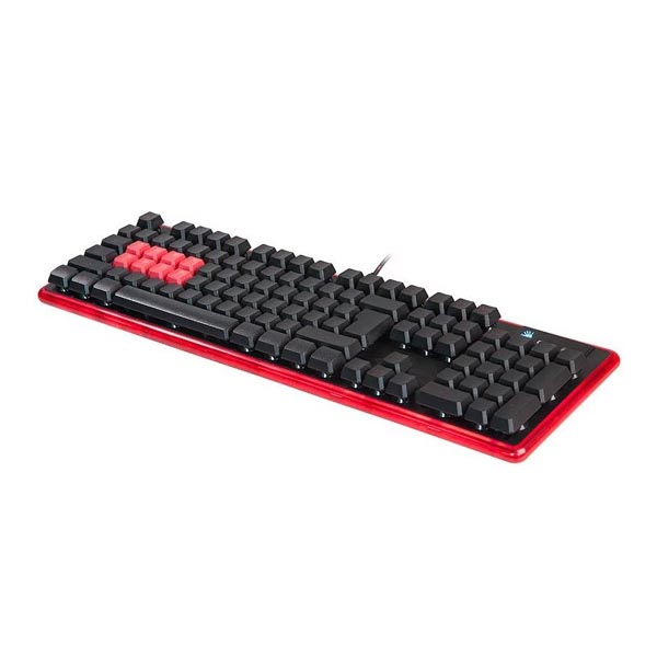 A4Tech B2278 klawiatura CZ do gry przełączniki optyczne Light Strike rodzaj przewodowa USB czarno czerwona - obrazek 4