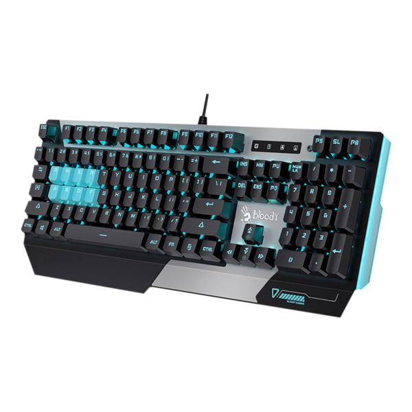A4Tech B865 klawiatura CZ do gry switche lk optical rodzaj przewodowa USB czarna - obrazek 3