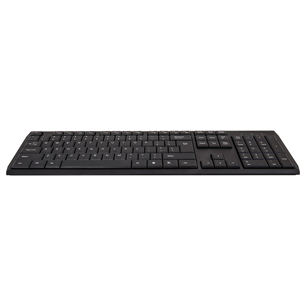 Defender OfficeMate SM 820 klawiatura US multimedialny cicha powiększone klawisze enter backspace crtl rodzaj przewodowa US - obrazek 3