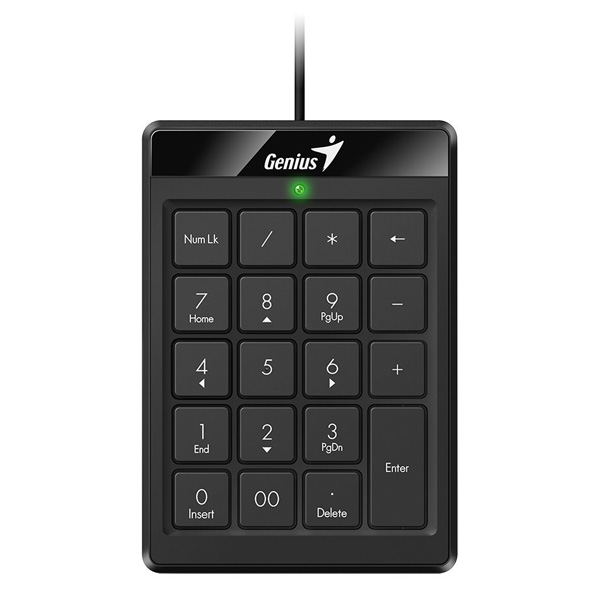 Genius NumPad 110 klawiatura numeryczna numeryczna przewodowa USB czarna nie