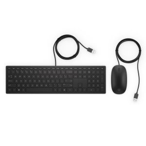 HP Pavilion Deskset 400 zestaw klawiatura SK przewodowa USB czarna