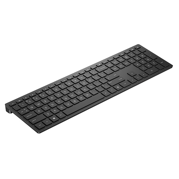 HP Pavilion Wireless Keyboard 600 zestaw klawiatura SK 2.4 GHz bezprzewodowa czarna - obrazek 2