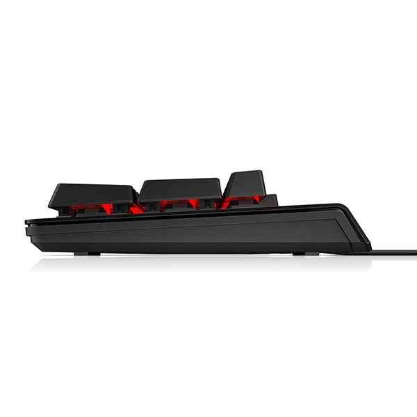 HP Omen by HP Encoder klawiatura CZ SK do gry mechaniczna podświetlana rodzaj przewodowa USB czerwona - obrazek 5