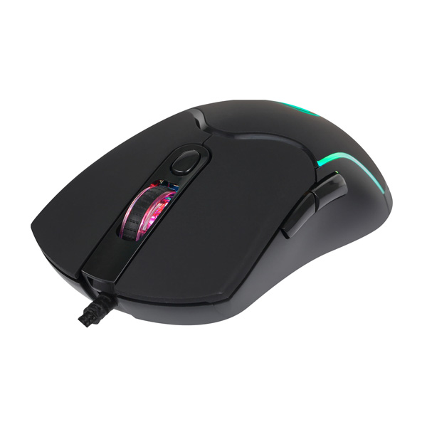 Marvo CM310 EN RGB zestaw klawiatura + mysz i podkładka dla graczy US do gry membranowa rodzaj przewodowa USB czarna podśw - obrazek 6