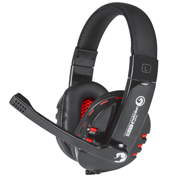 Marvo CM370 zestaw klawiatura mysz dla gracza podkładka klawiatura CZ SK do gry membranowa rodzaj przewodowa USB czarna - obrazek 4