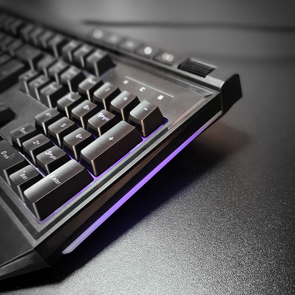 Marvo KG869 Klawiatura US do gry podświetlona rodzaj przewodowa USB czarna podświetlona - obrazek 7