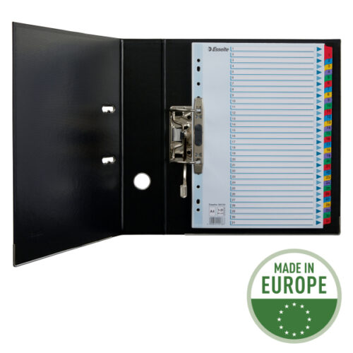 100164_02-2.jpg Przekładki kartonowe Mylar A4 Esselte, biały 1-31