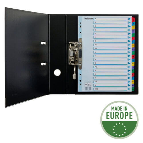 100166_02-2.jpg Przekładki kartonowe Mylar A4 Esselte, biały A-Z