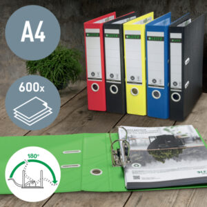 Segregator 180 Recycle A4 80mm, czerwony
