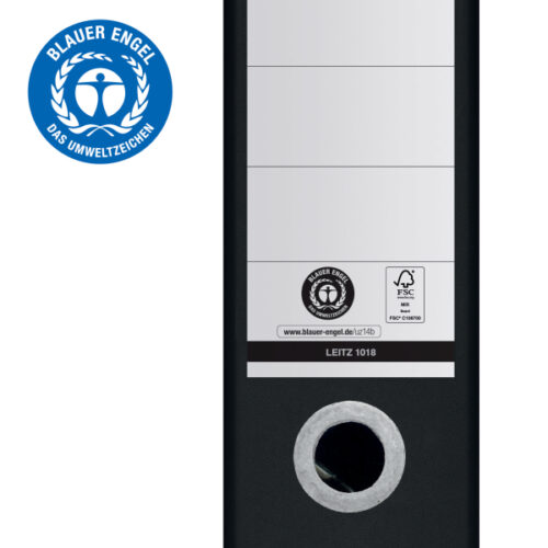 10180095_02.jpg Segregator 180 Recycle A4 80 mm, czarny
