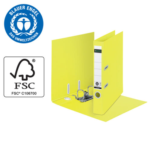 10190015_03.jpg Segregator 180 Recycle A4 50mm, żółty