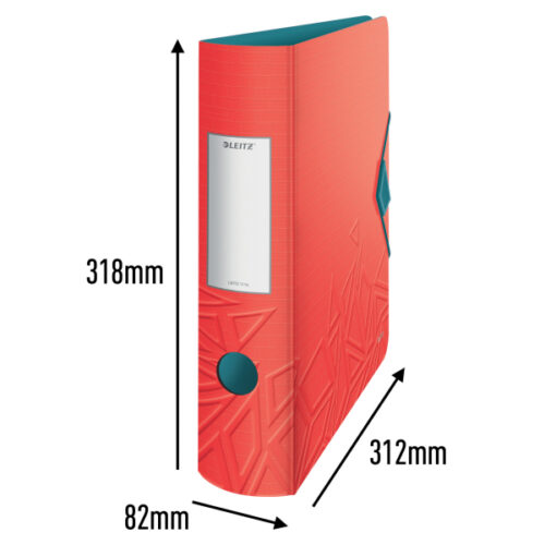 11160020_04-1.jpg Segregator Leitz 180° Active Urban Chic 82 mm, czerwony