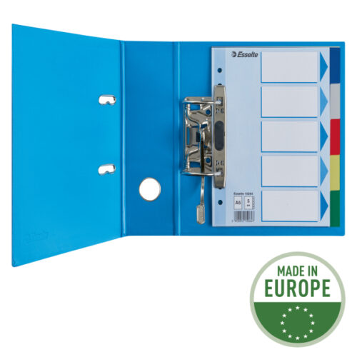 15264_02-2.jpg Przekładki plastikowe z PP A5 Esselte, 5 kart