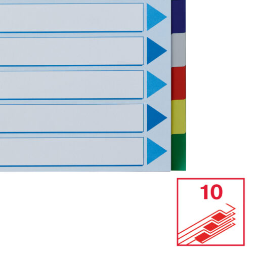 15267_04-2.jpg Przekładki plastikowe MAXI z PP Esselte, 10 kart