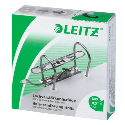 17060000.jpg Pierścienie wzmacniające otwory Leitz, biały