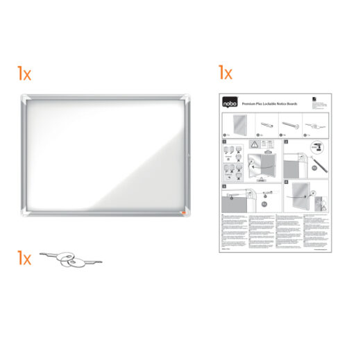 1902557_iu_08.jpg Gablota magnetyczna wewnętrzna Nobo Premium Plus 4xA4