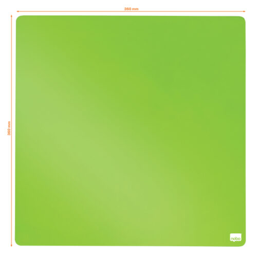 1903774_iu_02.jpg Mała tabliczka suchościeralna Nobo z powierzchnią magnetyczną, 360x360mm, czarna
