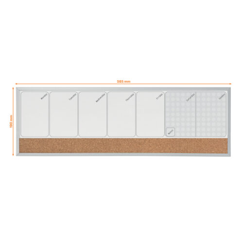 1903780_iu_02.jpg Planer mały tygodniowy Nobo Home 585x190mm