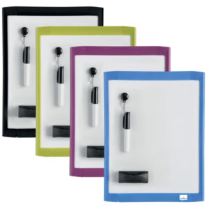 Magnetyczna tabliczka suchościeralna Nobo Home 216x280mm, różne kolory