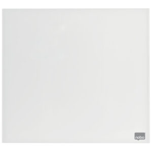 Tablica szklana Nobo Home 30 x 30 cm, biała